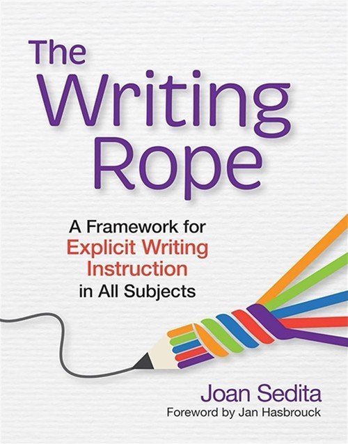 The Writing Rope: A Framework for Explicit Writing Instruction in All Subjects Book By Joan Sedita: ISBN 9781681255897