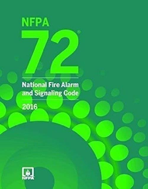 NFPA 72: National Fire Alarm and Signaling Code 2016 Edition, ISBN 9781455911646