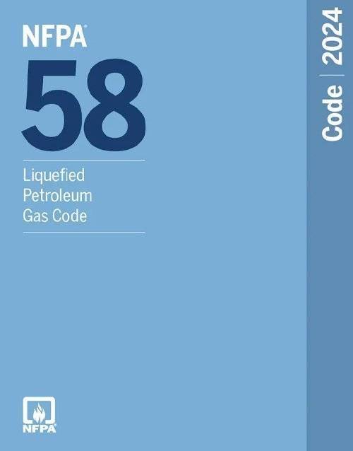 NFPA 58 Liquefied Petroleum Gas Code 2024 Edition, ISBN 9781455930876