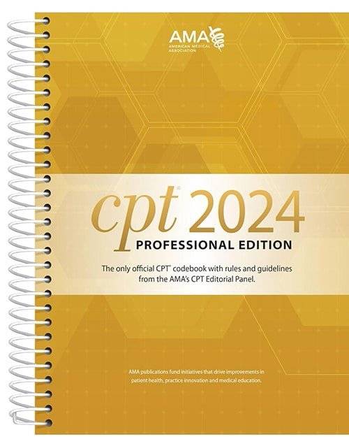 CPT Professional 2024 1st Edition ISBN 9781640162846