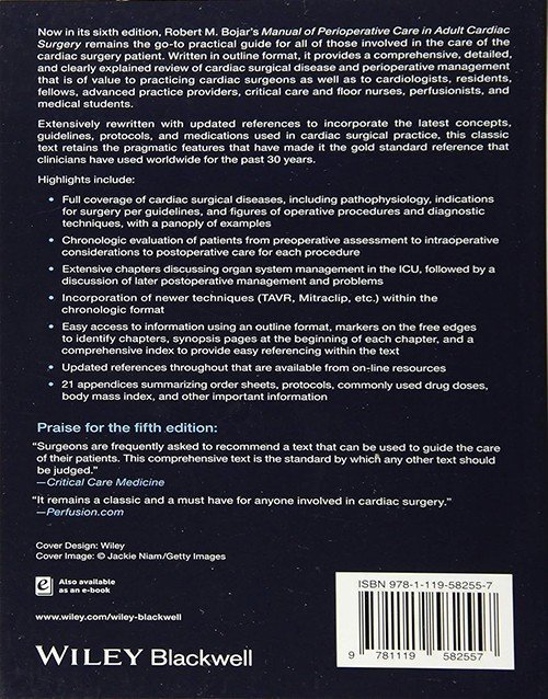 Manual of Perioperative Care in Adult Cardiac Surgery 6th Edition - Image 2