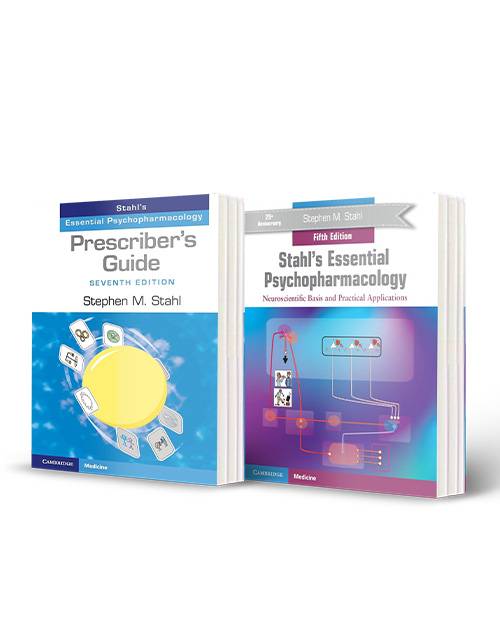 Stahl’s Essential Psychopharmacology 5th Edition + Prescriber’s Guide 7th Edition Combo