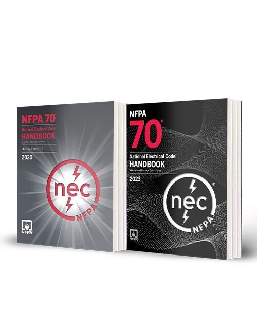 NFPA 70 National Electrical Code Handbook 2023 Edition + NFPA 70 National Electrical Code Handbook 2020 Edition Combo