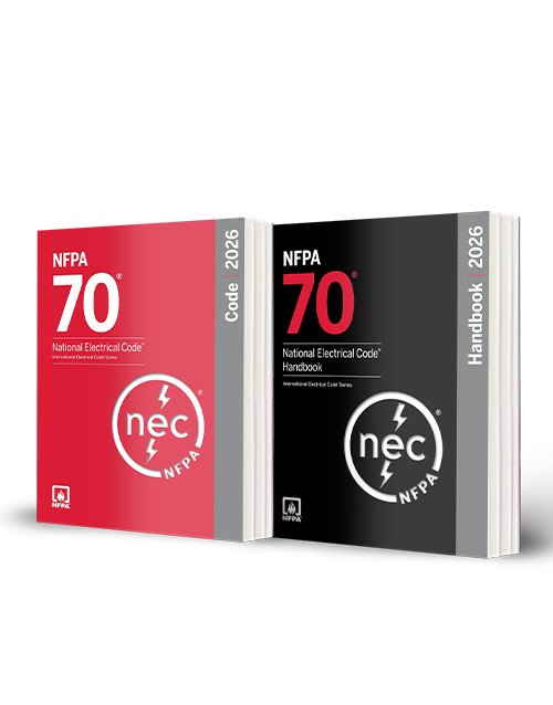 NFPA 70 National Electrical Code (NEC) 2026 + NFPA 70 National Electrical Code Handbook 2026 Combo