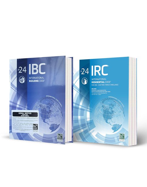 2024 International Building Code (IBC) + 2024 International Residential Code (IRC) Combo